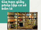 TƯ VẤN GIA HẠN GIẤY PHÉP LẬP CƠ SỞ BÁN LẺ