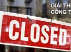 Tư vấn thủ tục giải thể doanh nghiệp